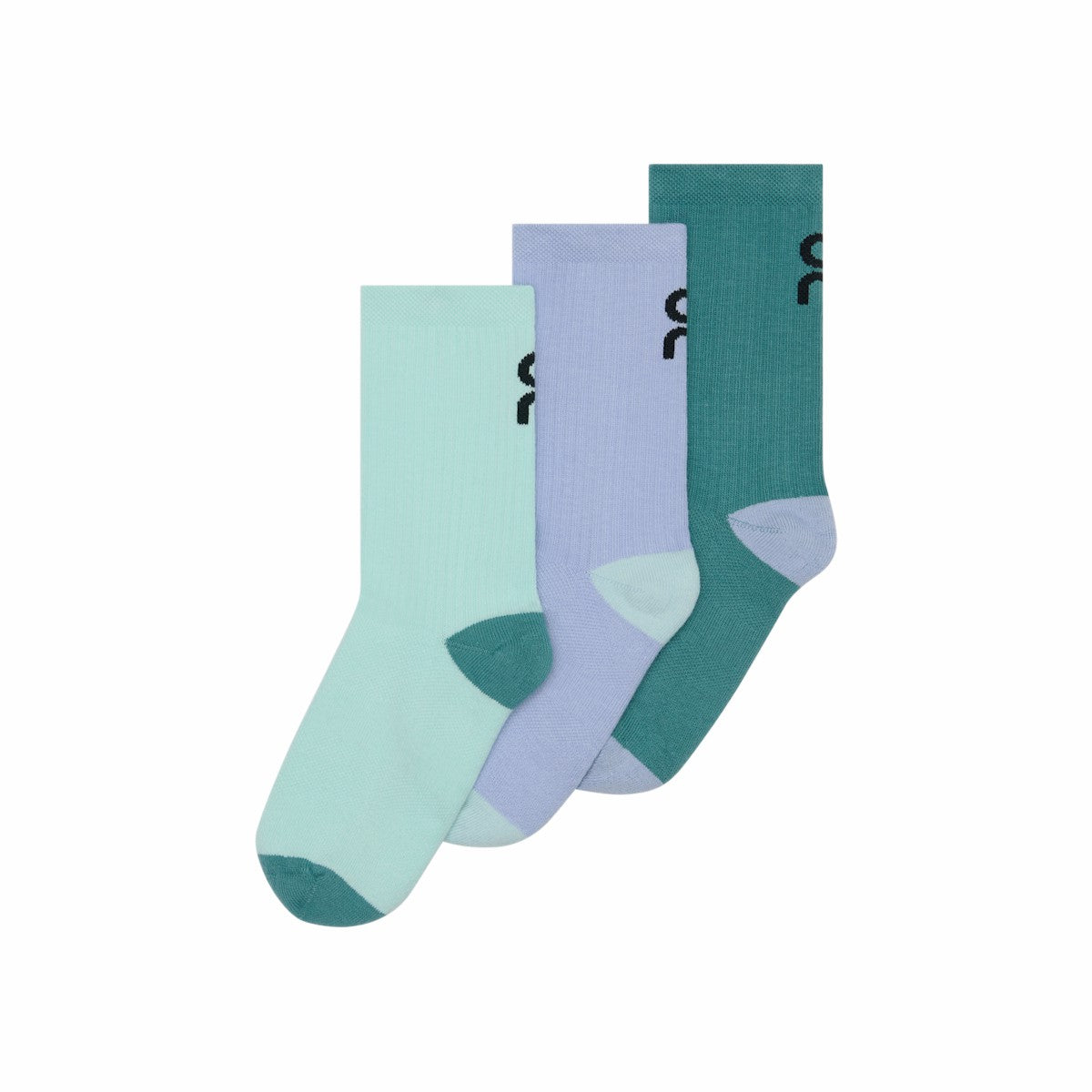 Logo Sock High 3P Kids for Kids - Flame/Cinnamon | On United States
