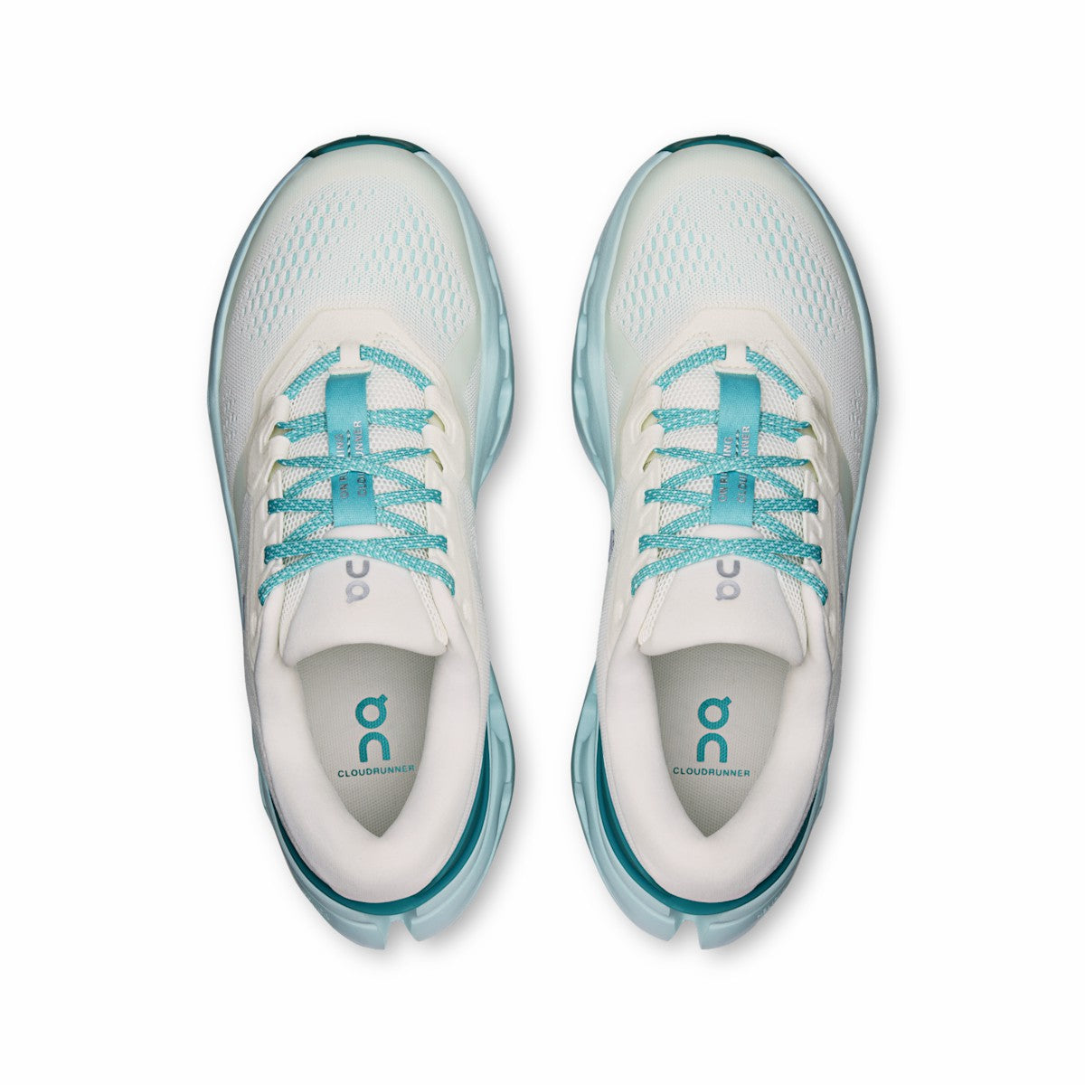 Women's Cloudrunner 3 - Ivory/Aquamarine | On United States