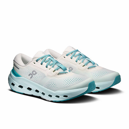 Women's Cloudrunner 3 - Ivory/Aquamarine | On United States