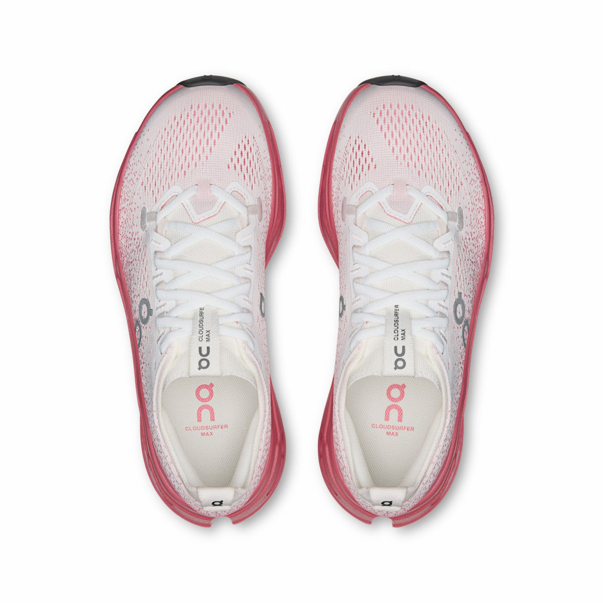 Women's Cloudsurfer Max - White/Camellia | On United States