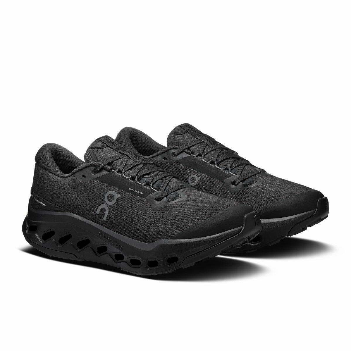 Women's Cloudsurfer Trail 2 Waterproof - Black/Black | On United States
