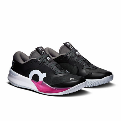 Women's THE ROGER Pro 3 Clay - Black/Pink | On United States