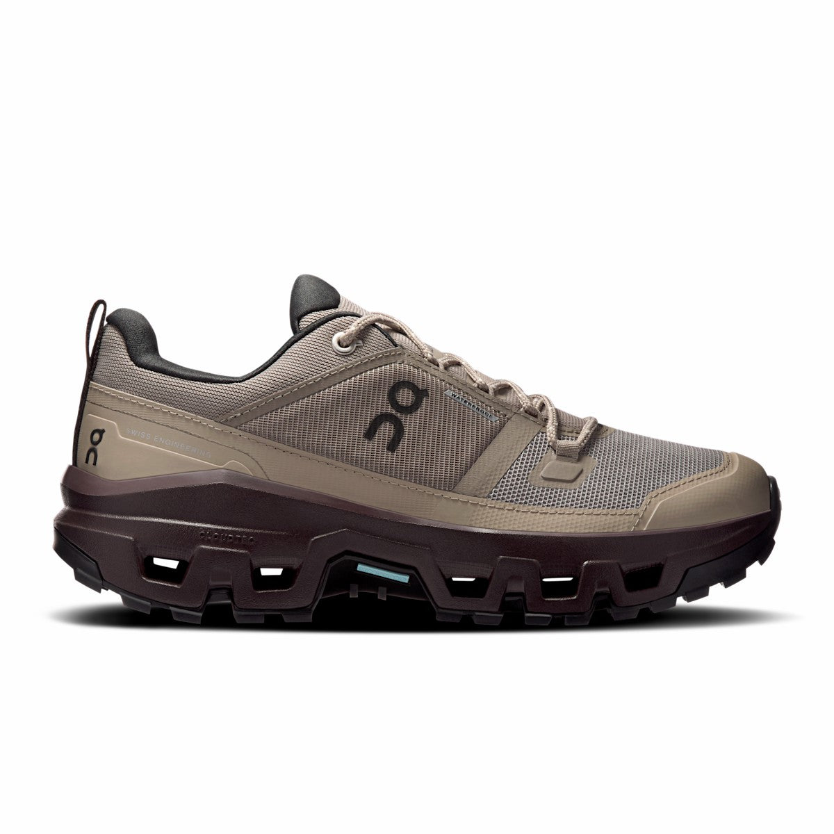 Women's Cloudrock Low Waterproof - Grain/Soba | On United States