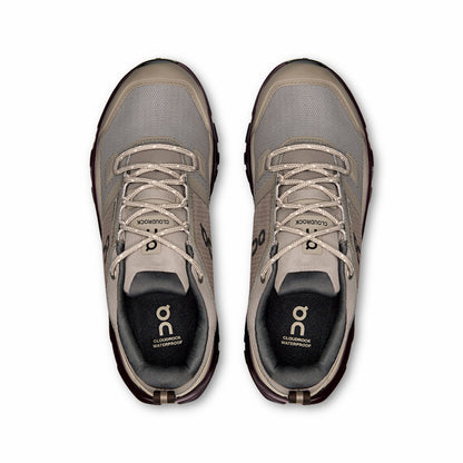 Women's Cloudrock Low Waterproof - Cinder/Ox | On United States