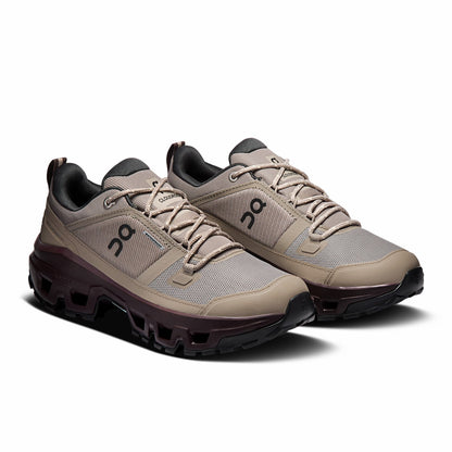 Women's Cloudrock Low Waterproof - Cinder/Ox | On United States