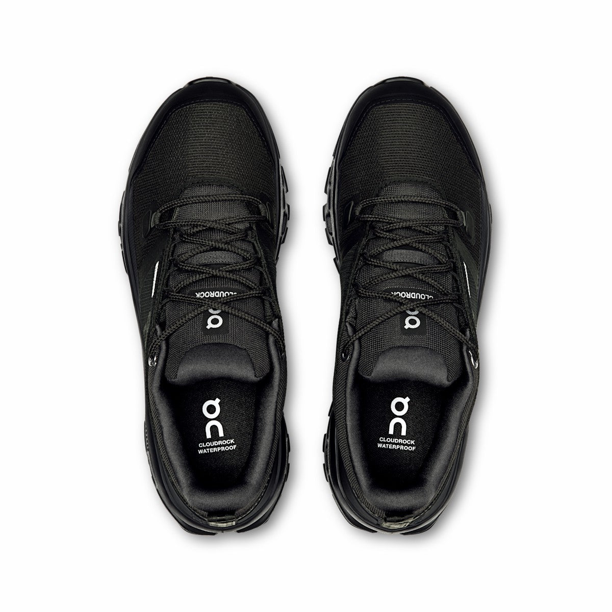 Women's Cloudrock Low Waterproof - Black/Black | On United States