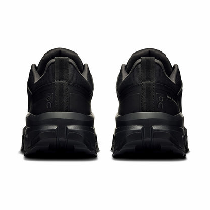 Women's Cloudrock Low Waterproof - Black/Black | On United States