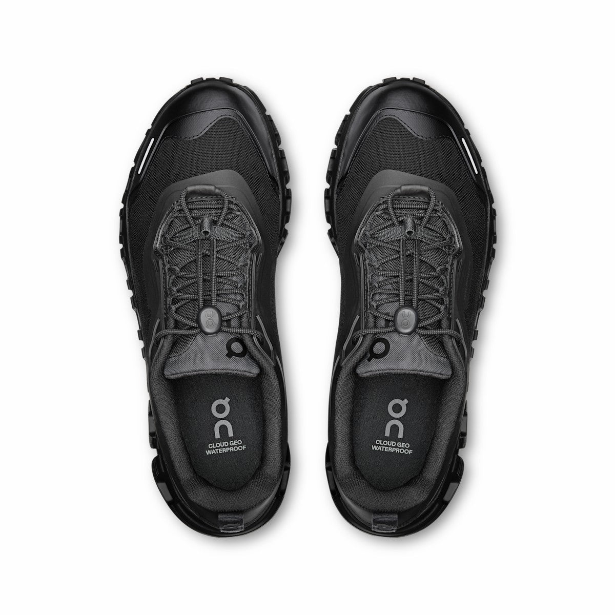 Women's Cloud 6 Geo Waterproof - Black/Black | On United States