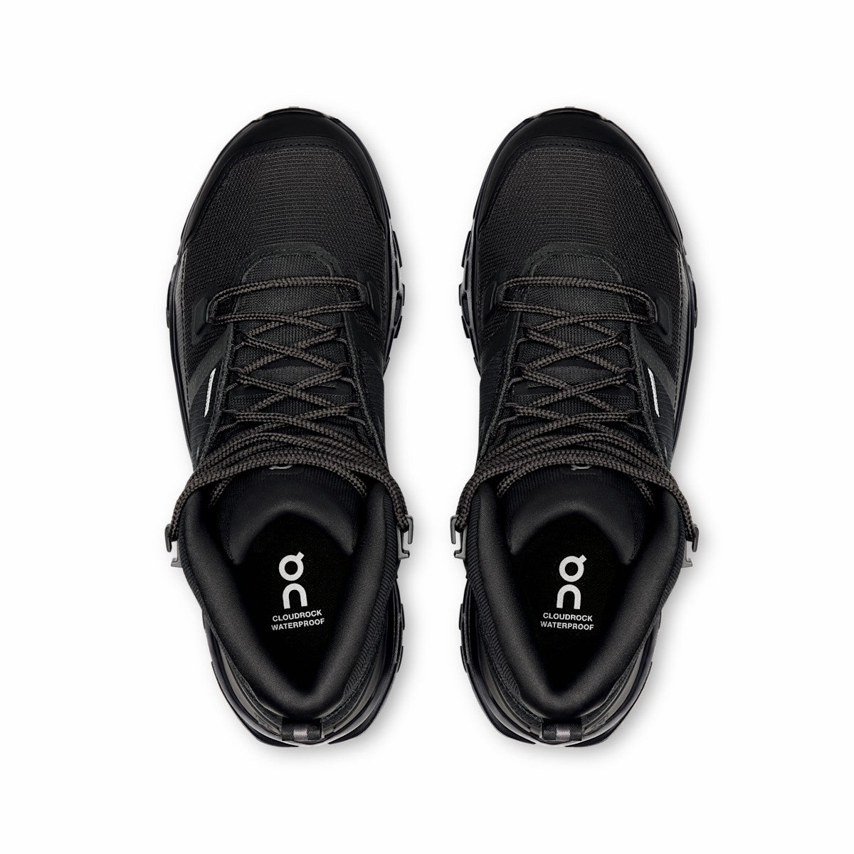 Women's Cloudrock Mid Waterproof - Black/Black | On United States