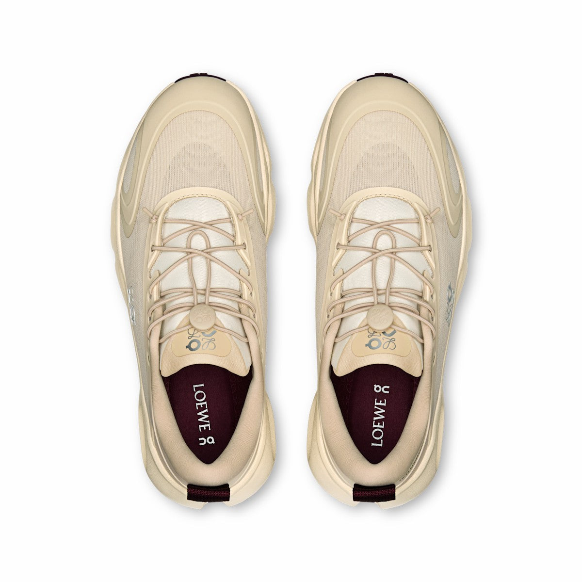Women's Cloudsolo LOEWE - Sand/Burgundy | On United States