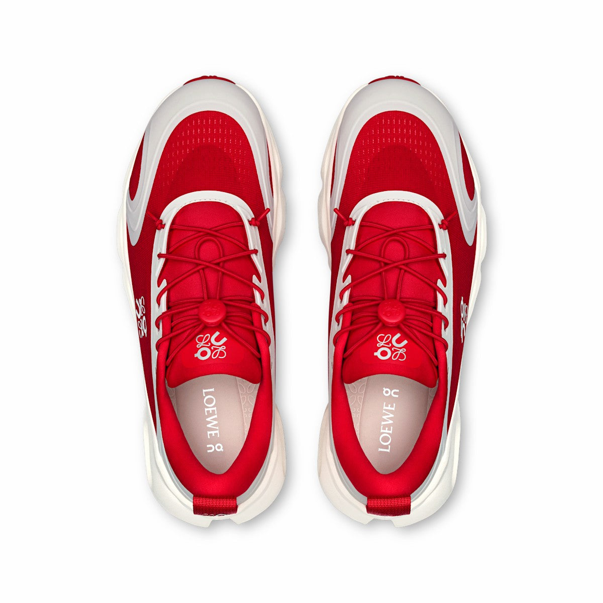 Women's Cloudsolo LOEWE - Red/Eggshell | On United States