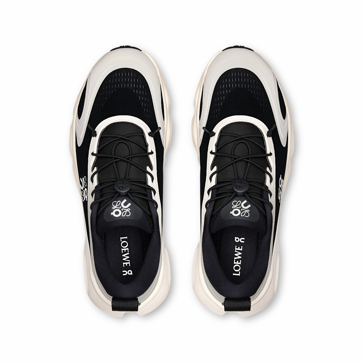 Women's Cloudsolo LOEWE - Black/Eggshell | On United States
