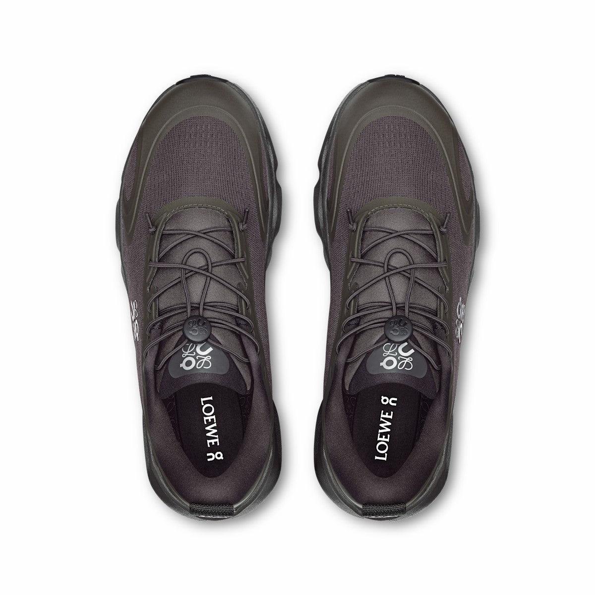 Women's Cloudsolo LOEWE - Dark Brown/Black | On United States
