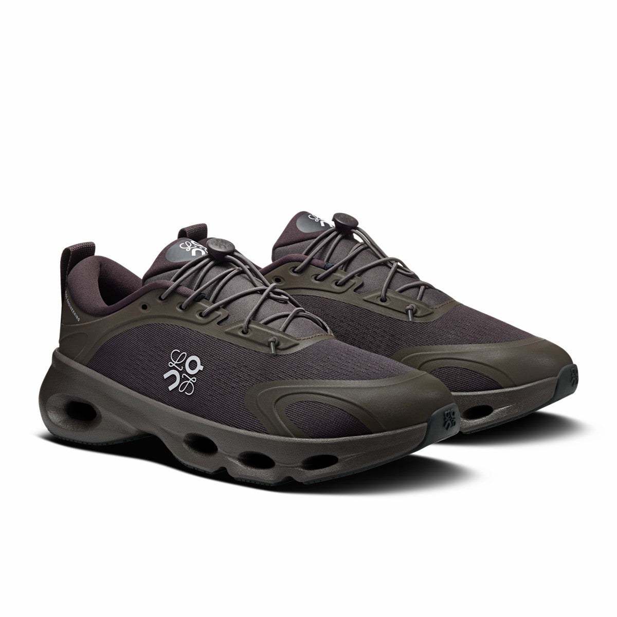 Women's Cloudsolo LOEWE - Dark Brown/Black | On United States