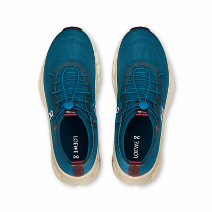 Women's Cloudtilt Hi LOEWE - Teal/Oatmeal/Burgundy | On United States