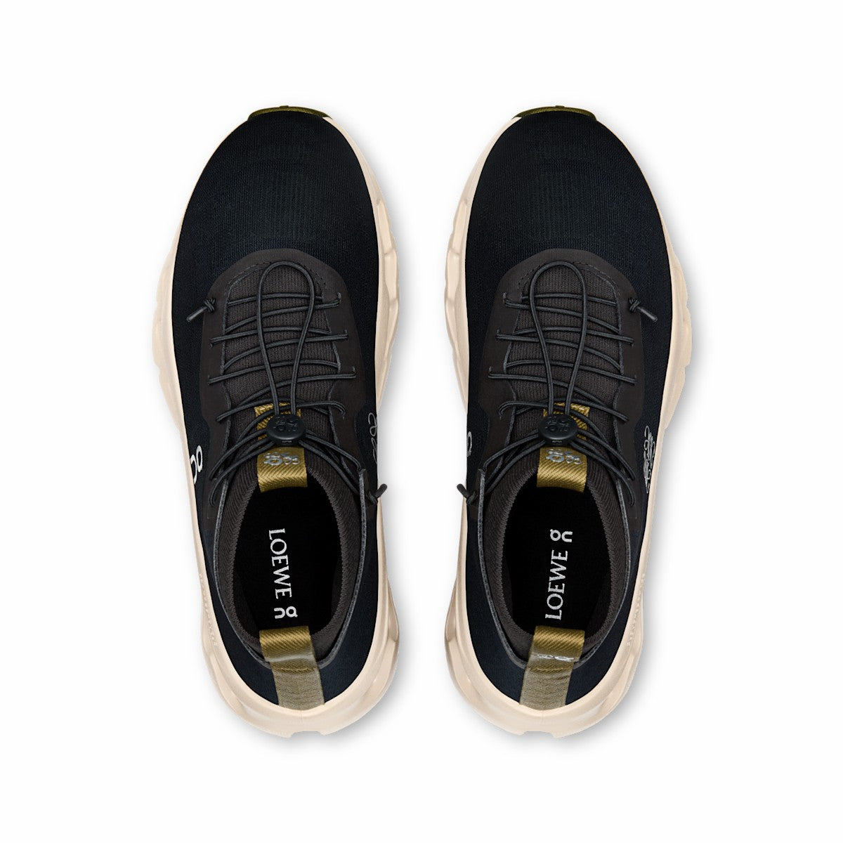 Women's Cloudtilt Hi LOEWE - Black/Oatmeal/Olive | On United States