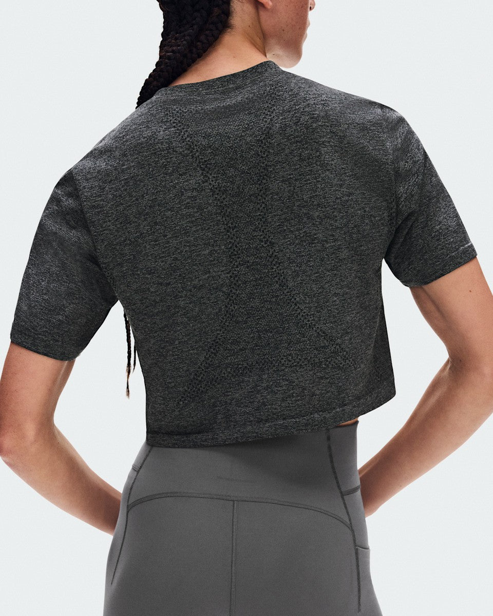 Women's Train Flex-T Crop - Ember Heather | On United States