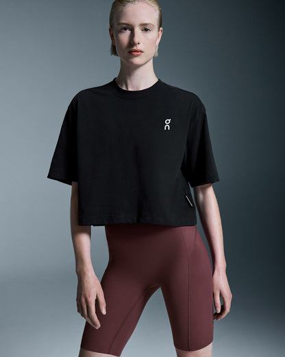 Women's Club Boxy-T - Black | On United States