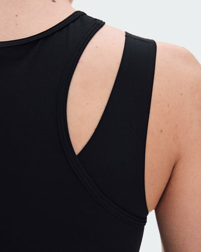 Women's Studio Asymmetric Crop - Black | On United States
