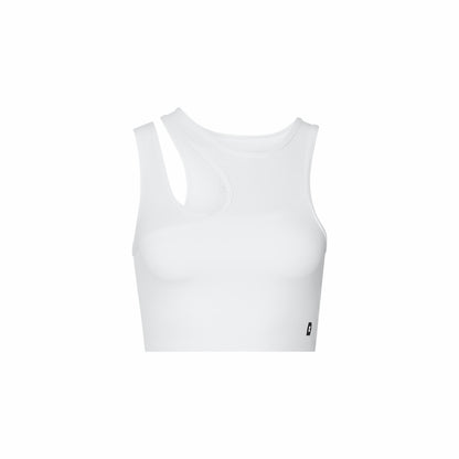 Women's Studio Asymmetric Crop - Magnolia | On United States