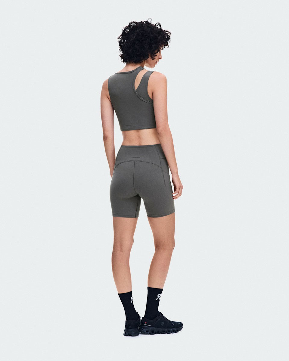 Women's Studio Asymmetric Crop - Ember | On United States