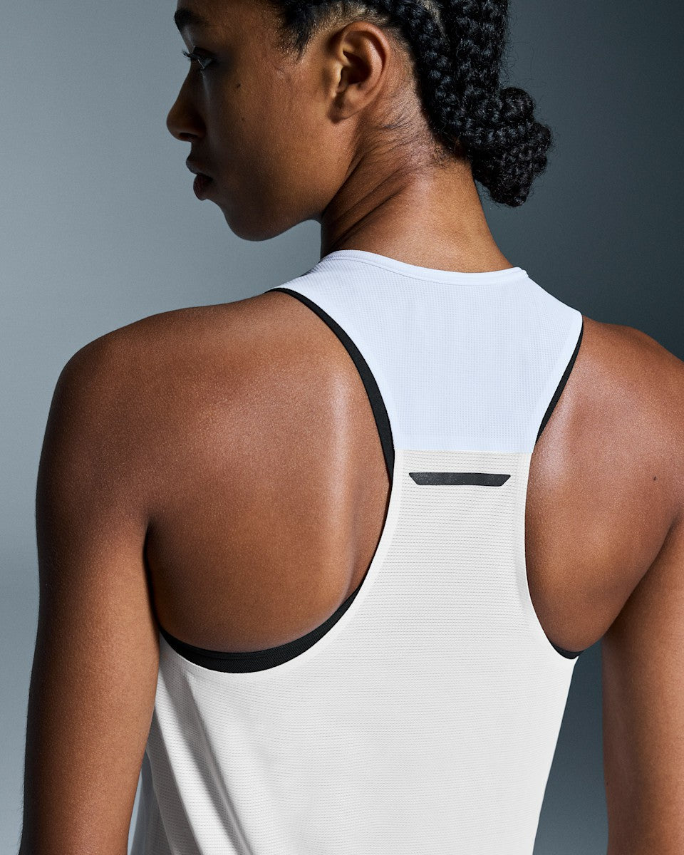 Women's Performance Tank - White/Silver | On United States