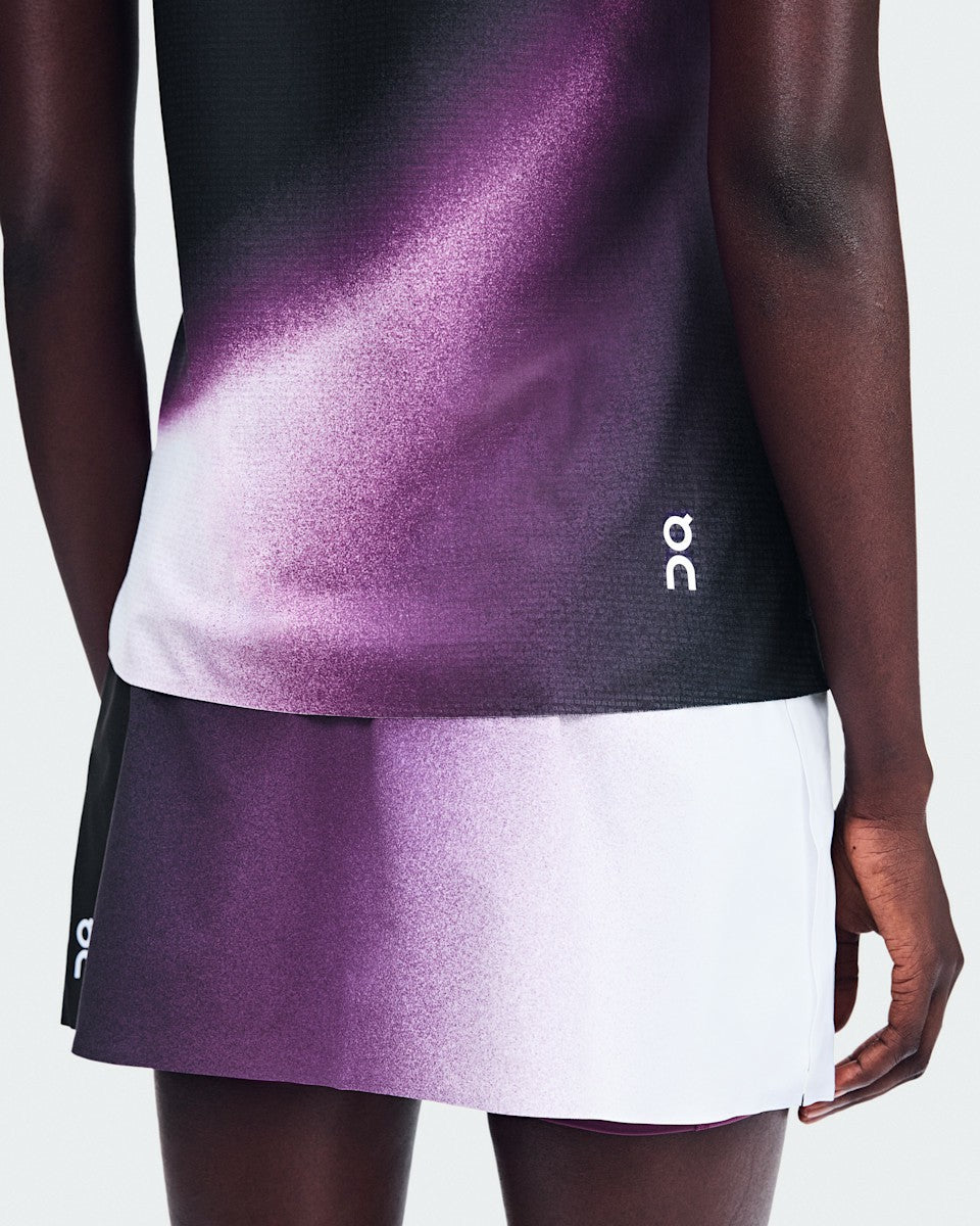 Women's Court Tank Swing - Black/Cassis | On United States