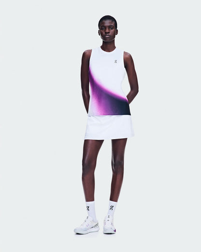 Women's Court Tank Swing - White/Cassis | On United States