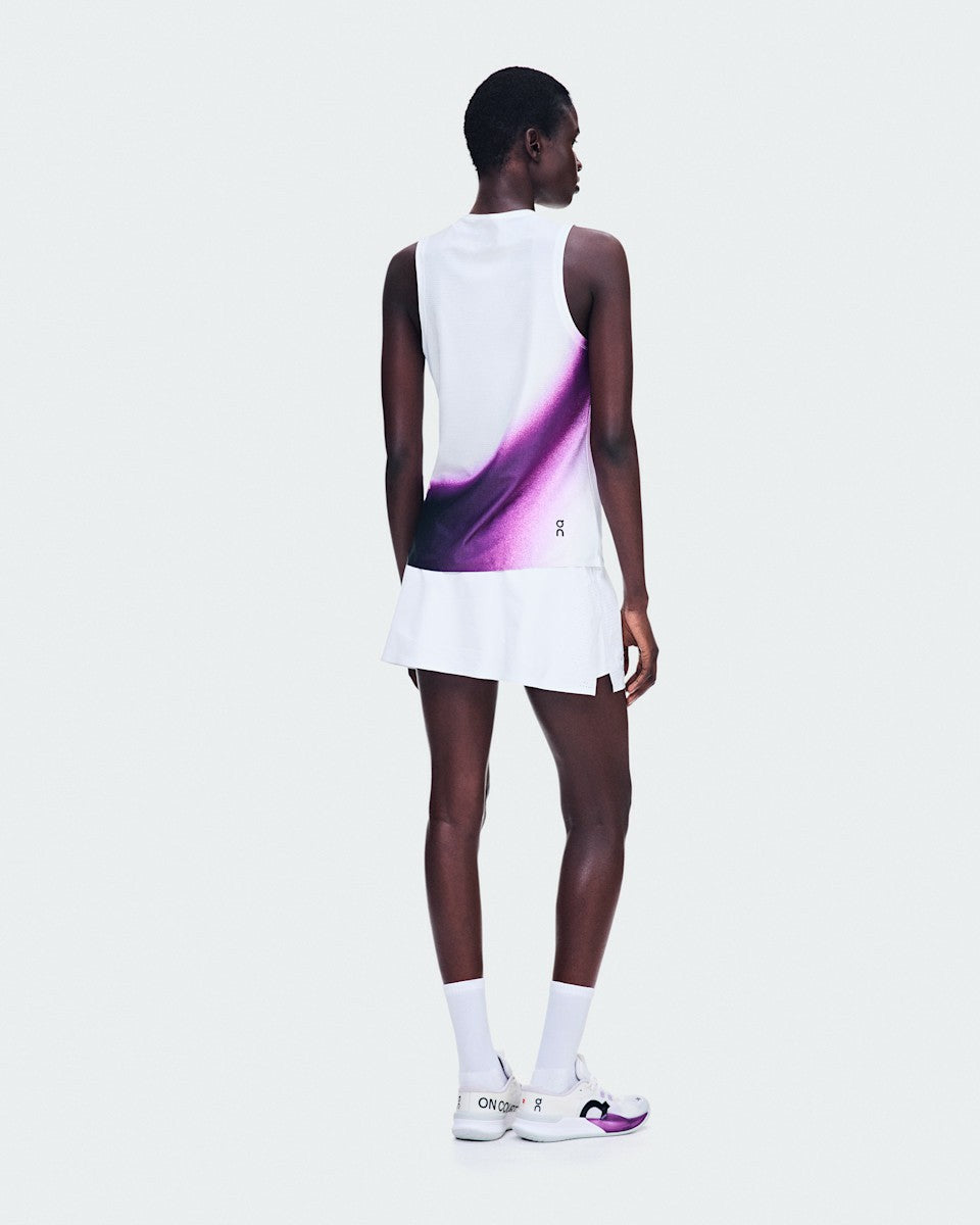 Women's Court Tank Swing - White/Cassis | On United States