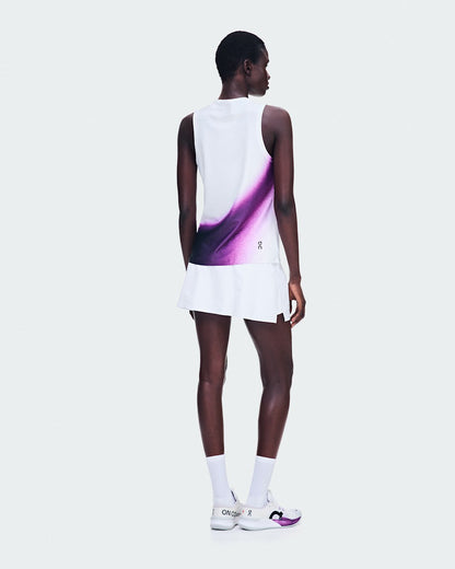 Women's Court Tank Swing - White/Cassis | On United States