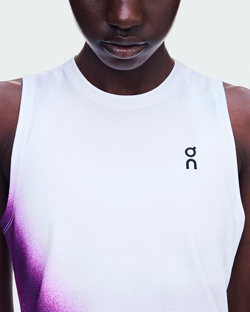 Women's Court Tank Swing - White/Cassis | On United States