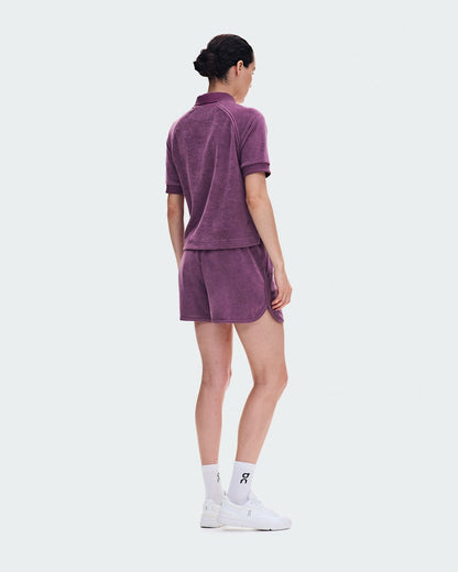 Women's Courtside Polo Terry - Cassis | On United States