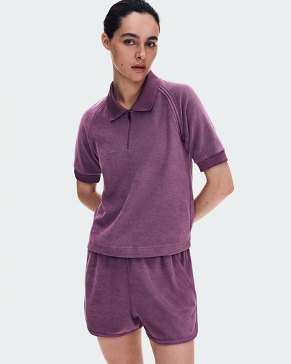 Women's Courtside Polo Terry - Cassis | On United States