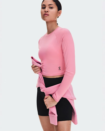 Women's Studio Long-T Crop - Magnolia | On United States