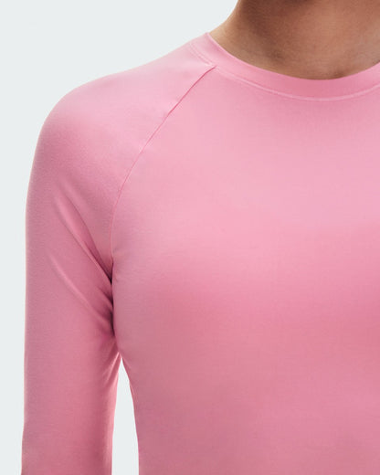 Women's Studio Long-T Crop - Magnolia | On United States