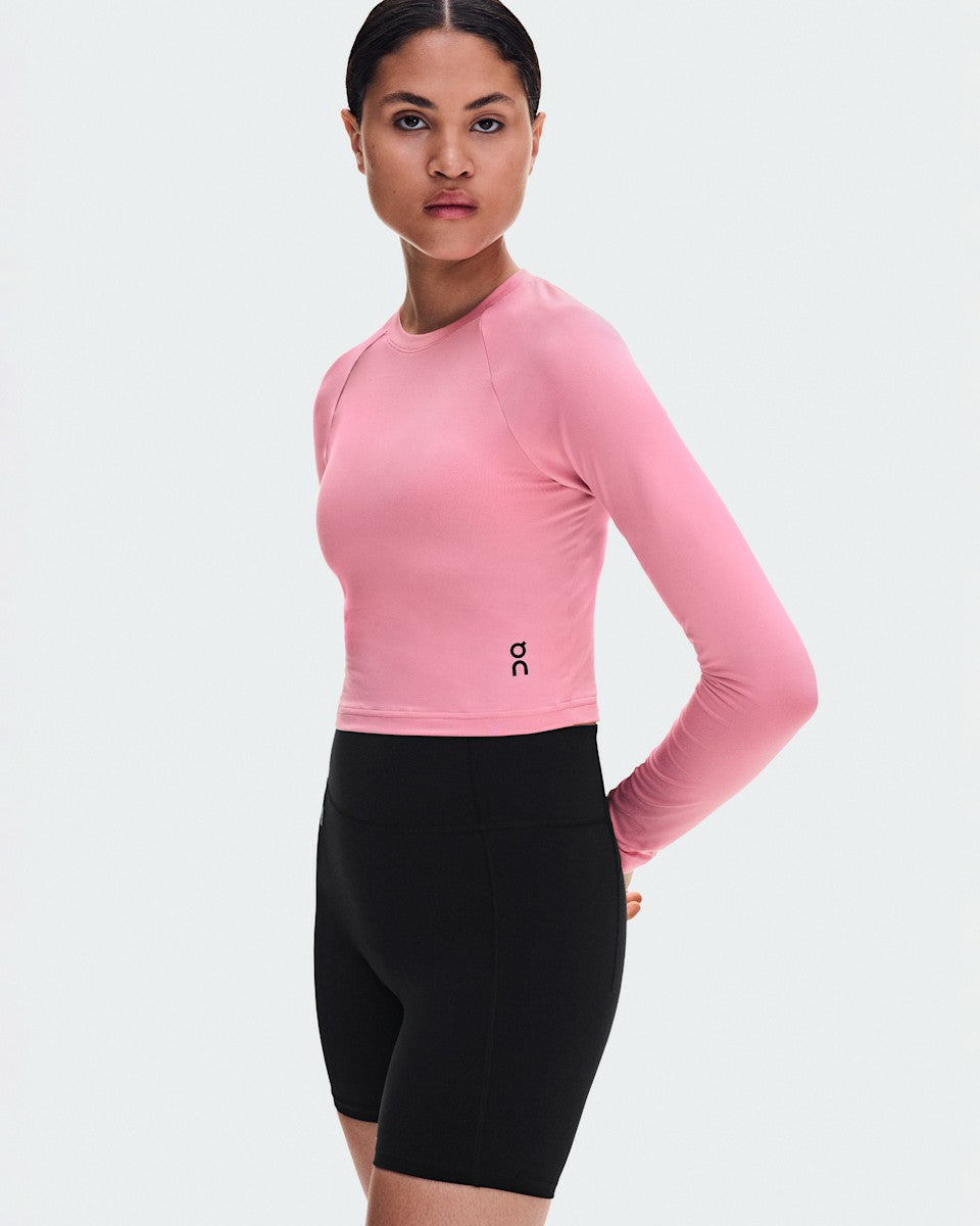 Women's Studio Long-T Crop - Magnolia | On United States