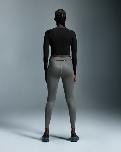 Women's Studio Long-T Crop - Black | On United States
