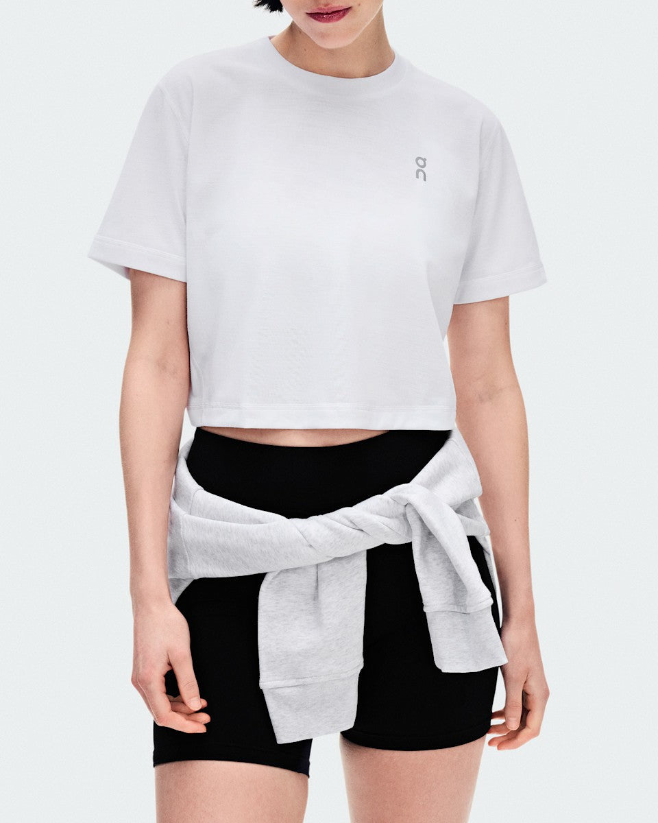 Women's Train-T Crop - White | On United States