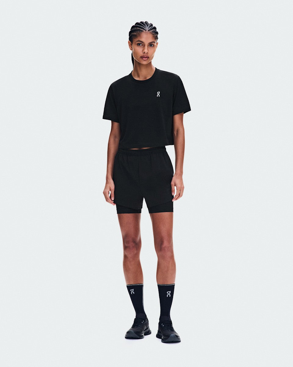 Women's Train-T Crop - Black | On United States