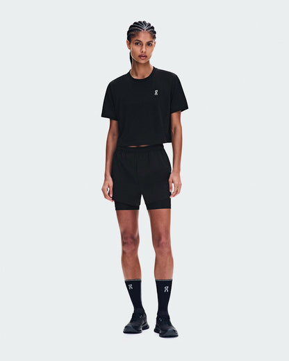 Women's Train-T Crop - Black | On United States