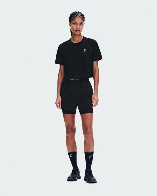 Women's Train-T Crop - Black | On United States