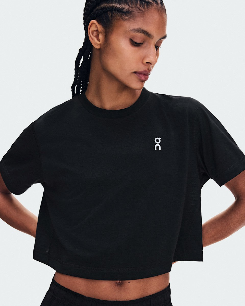 Women's Train-T Crop - Black | On United States
