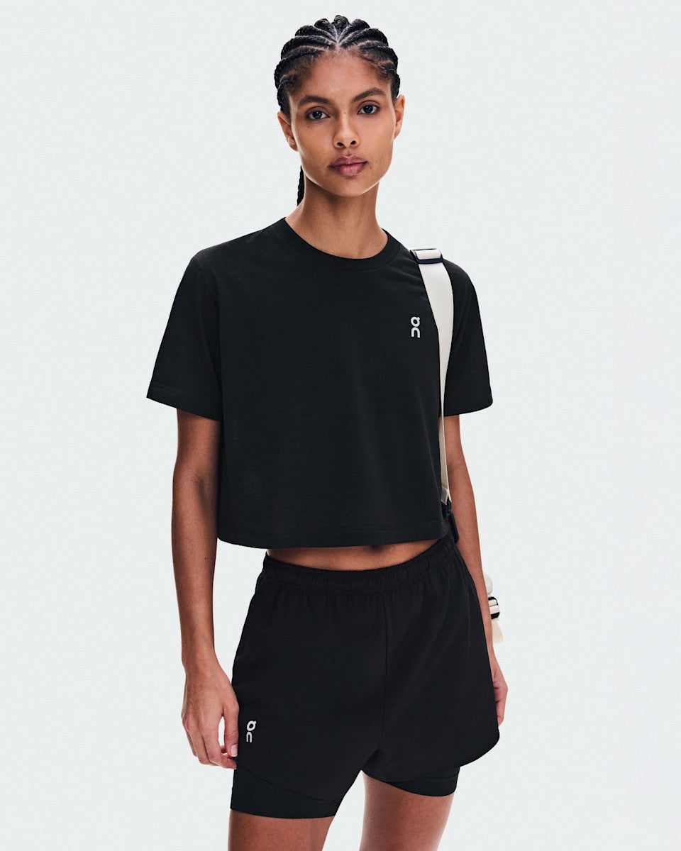 Women's Train-T Crop - Black | On United States