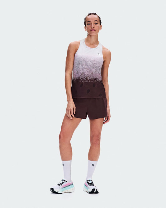 Women's Zero Tank Breathe - Foxglove/White | On United States