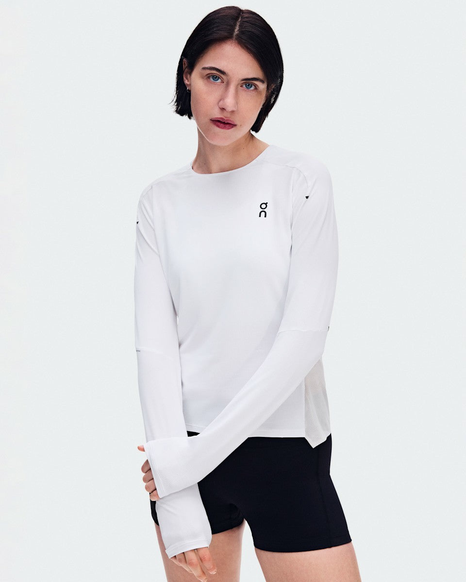 Women's Performance Long-T - White/Silver | On United States
