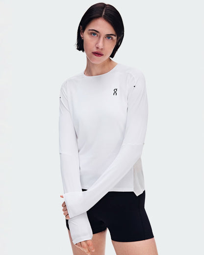 Women's Performance Long-T - White/Silver | On United States