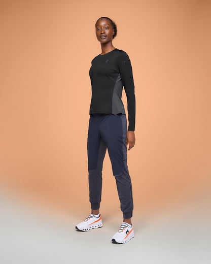 Women's Performance Long-T - Black/Eclipse | On United States
