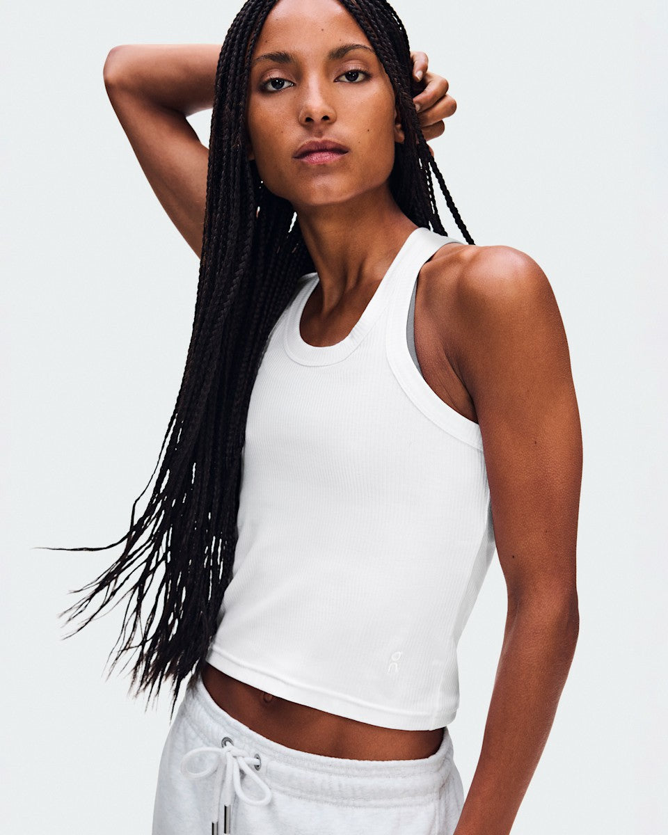 Women's All-Day Ribbed Tank - White | On United States