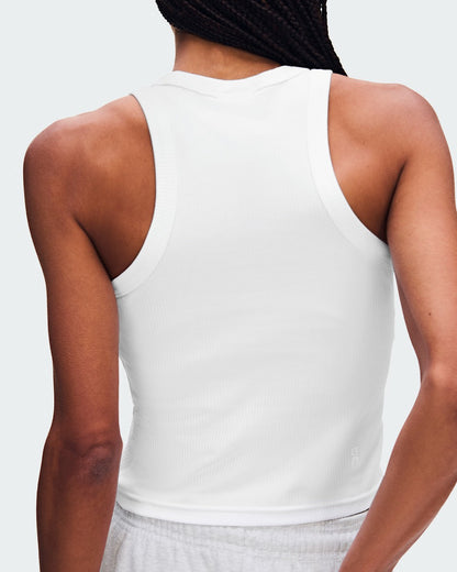 Women's All-Day Ribbed Tank - White | On United States
