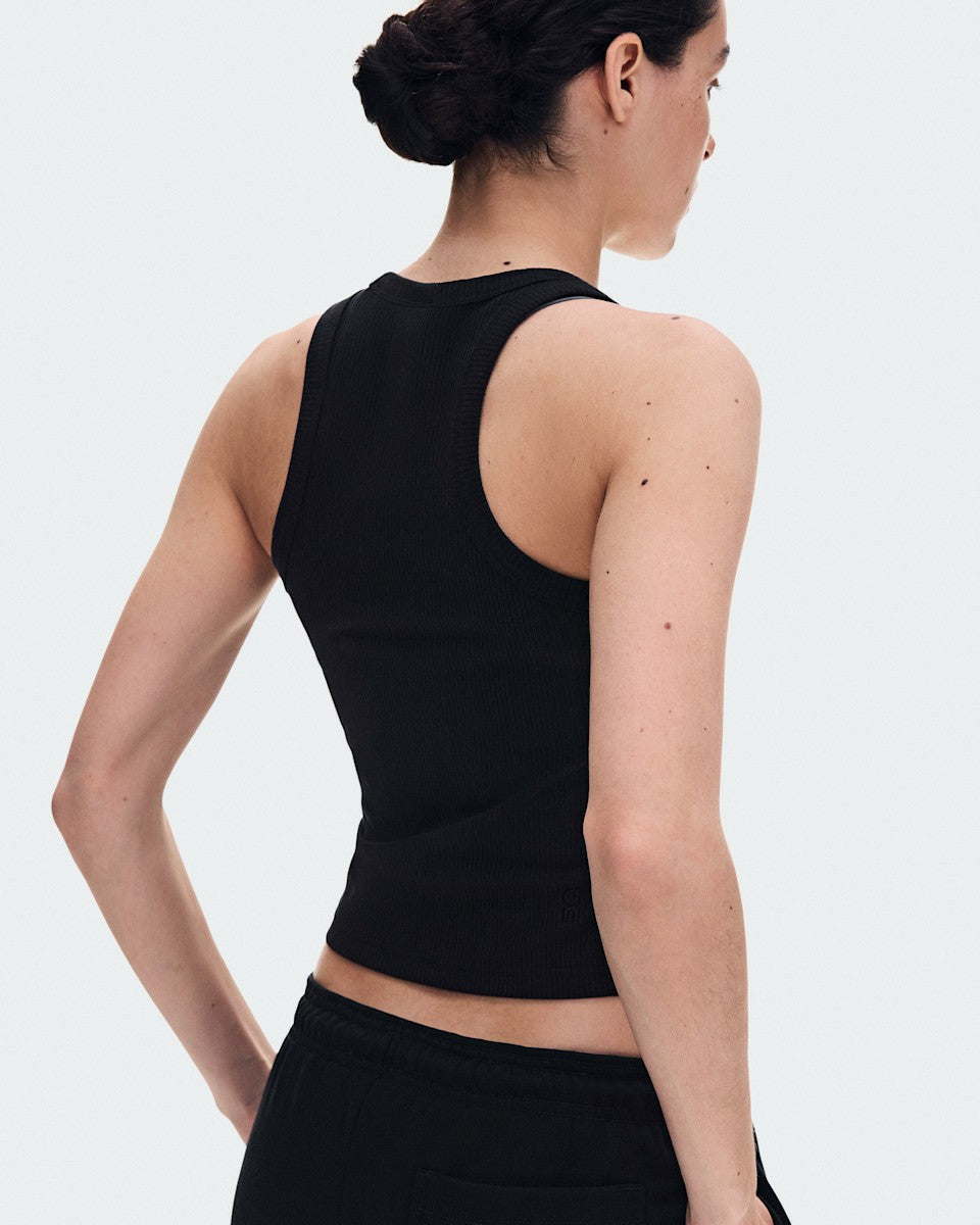 Women's All-Day Ribbed Tank - Black | On United States